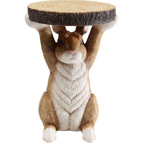 Стол приставной Animal Rabbit Ø23 см KARE 87768