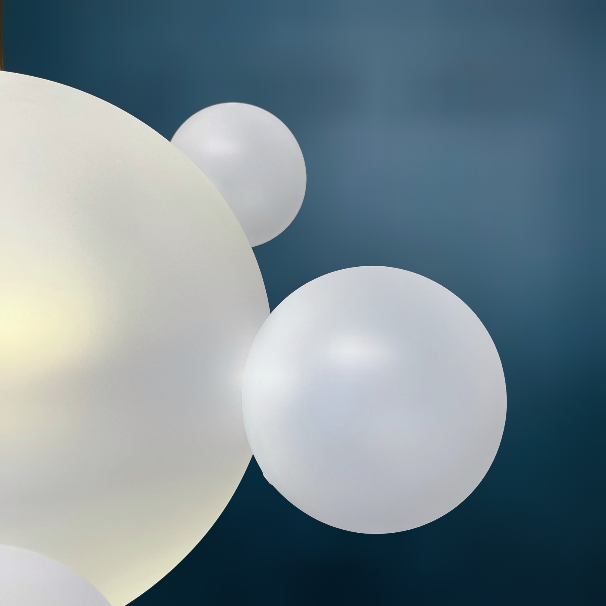 Подвесной светильник GIOPATO &amp; COOMBES BOLLE BLS LAMP white glass 4 by ImperiumLoft