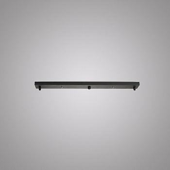 Потолочное крепление CEILING MOUNT 11 BLACK  L60 на 2 подвеса by ImperiumLoft