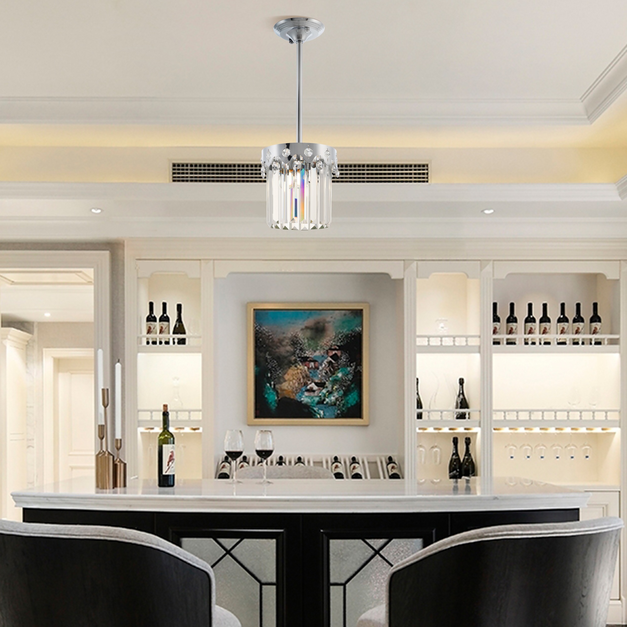 Люстра 378909/1/300/200 CR Arte Milano