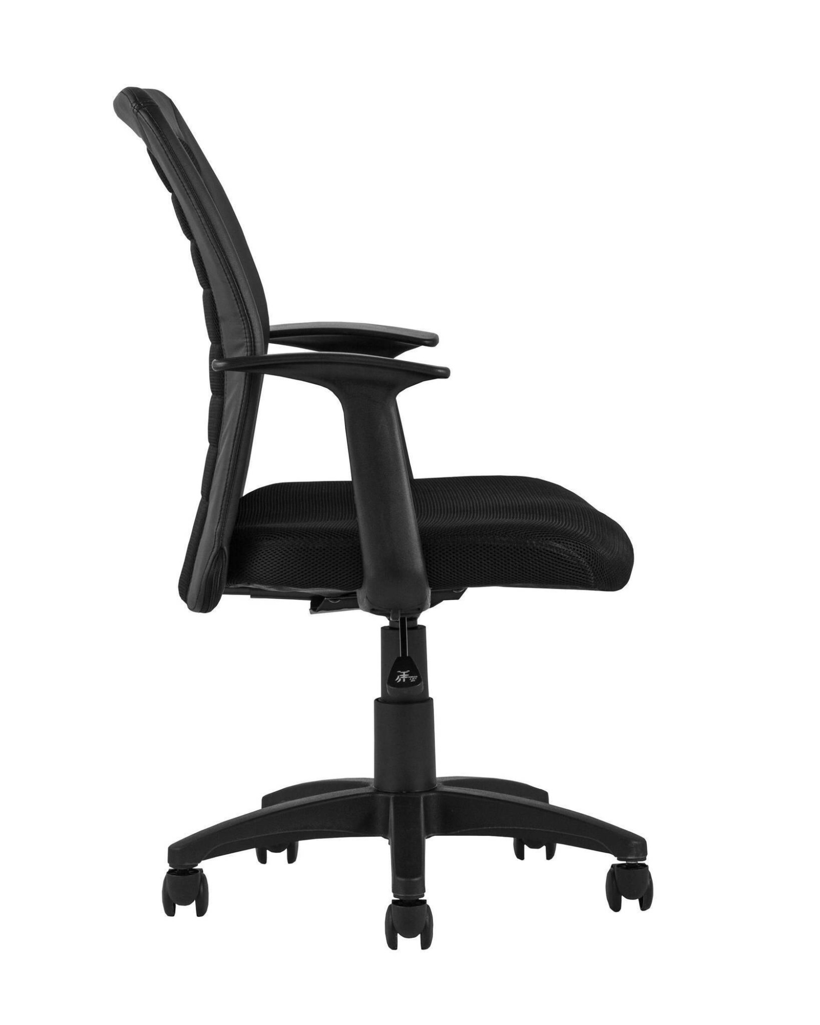 Кресло офисноеs Blocks черное TopChairs