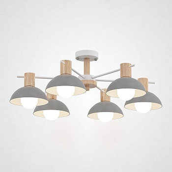 Люстра на штанге DOS D68 Grey by ImperiumLoft