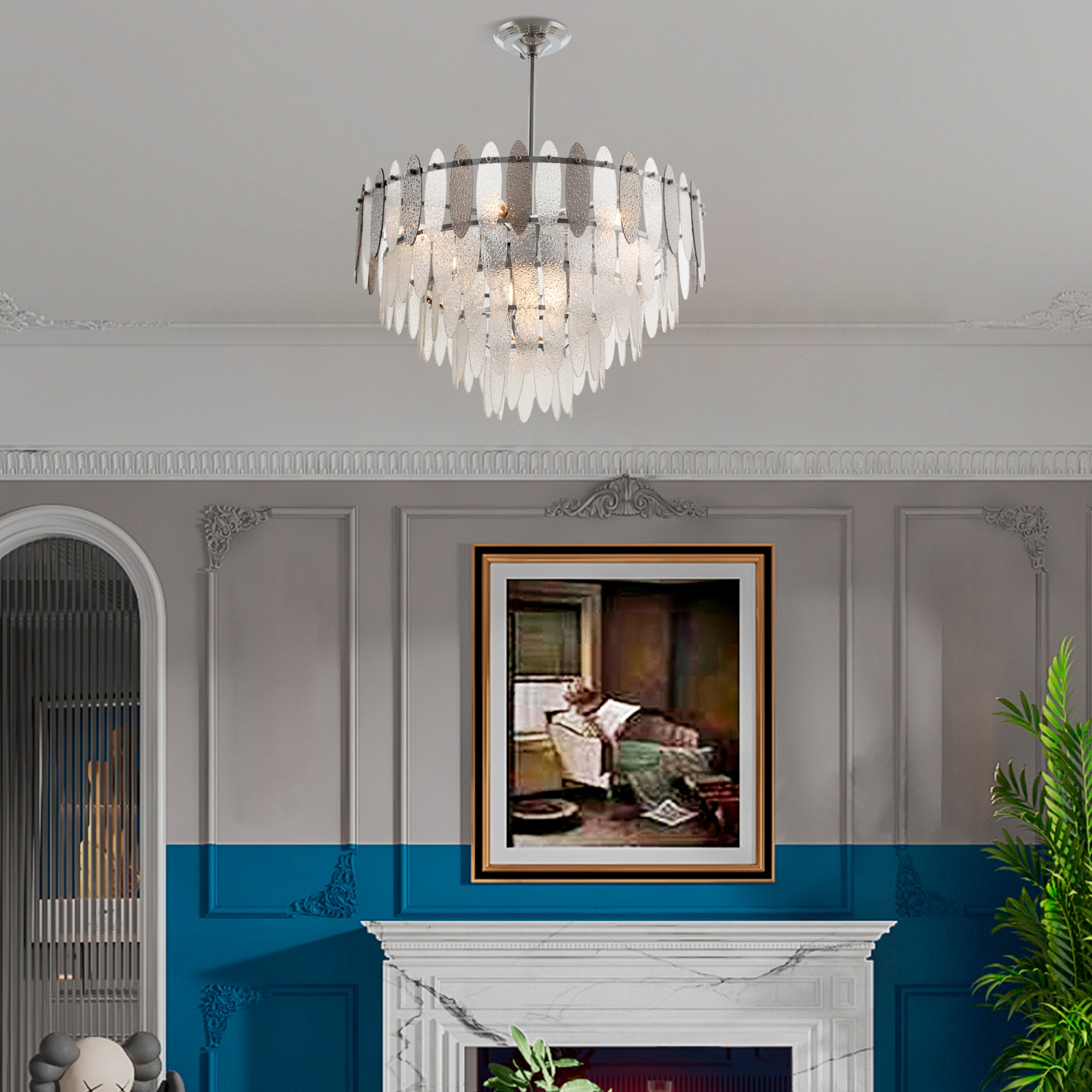 Люстра 371309/9/300/580 CR Arte Milano