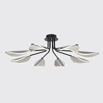 Потолочная люстра VISUAL L8 Black by ImperiumLoft