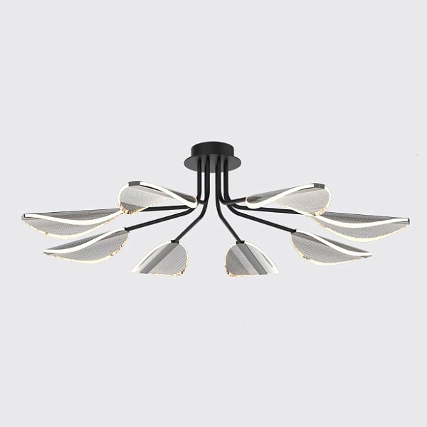 Потолочная люстра VISUAL L8 Black by ImperiumLoft