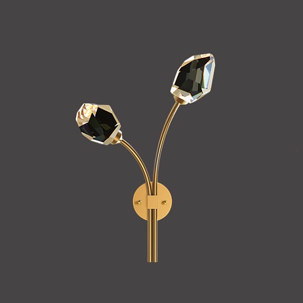Настенный светильник CRISTEL C WALL L38 Left Brass by ImperiumLoft