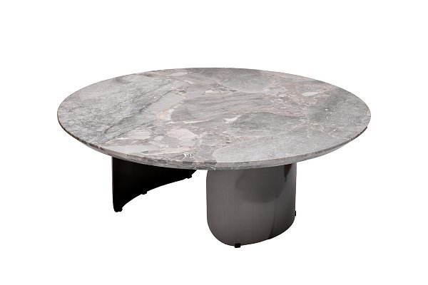 Стол журнальный мраморный серый Garda Decor 57EL-79701