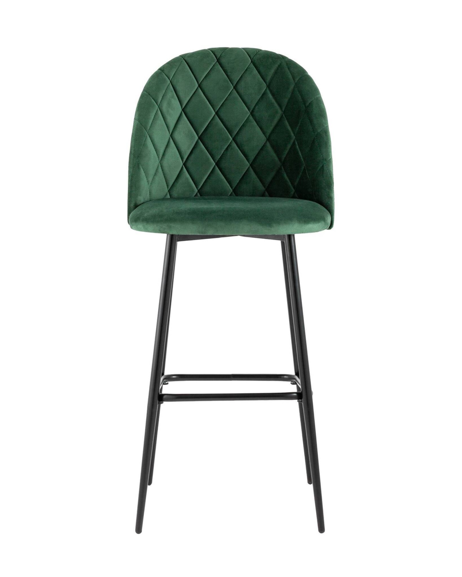 Стул барный Марсель велюр зеленый Stool Group