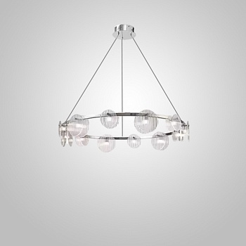 Подвесная люстра RUTGER R D100 Chrome by ImperiumLoft