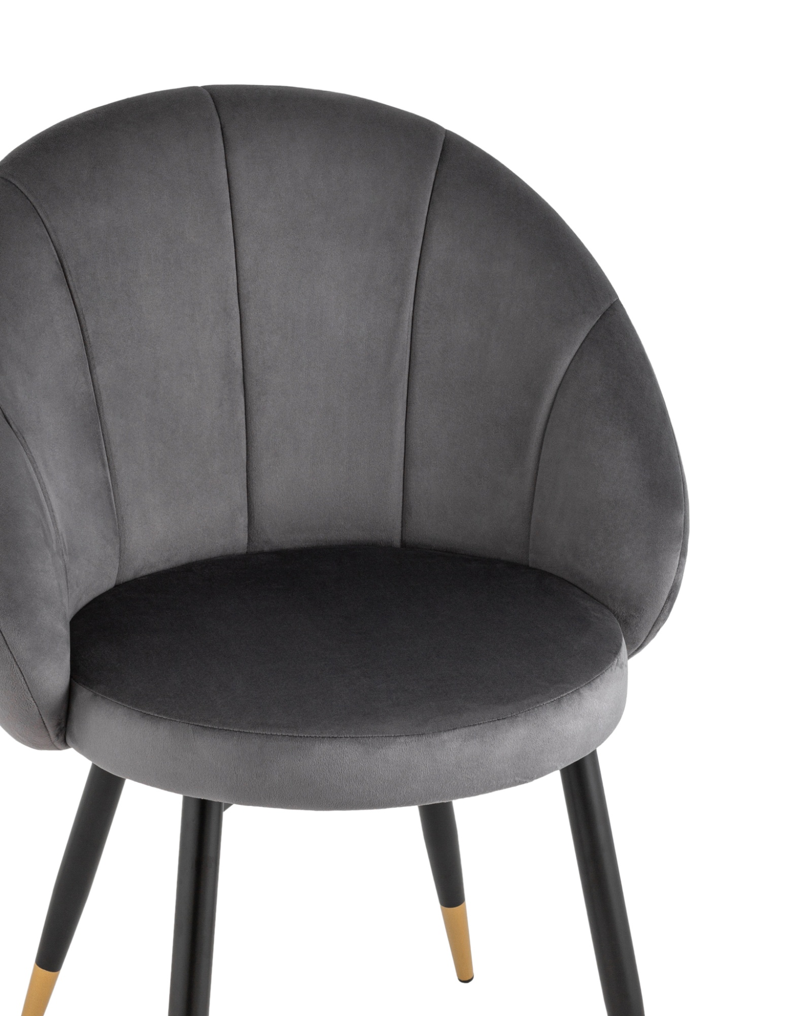 Стул Наоми велюр серый Stool Group