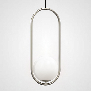 Подвесной светильник Matthew McCormick hoop 50 Chrome MILA Pendant by ImperiumLoft