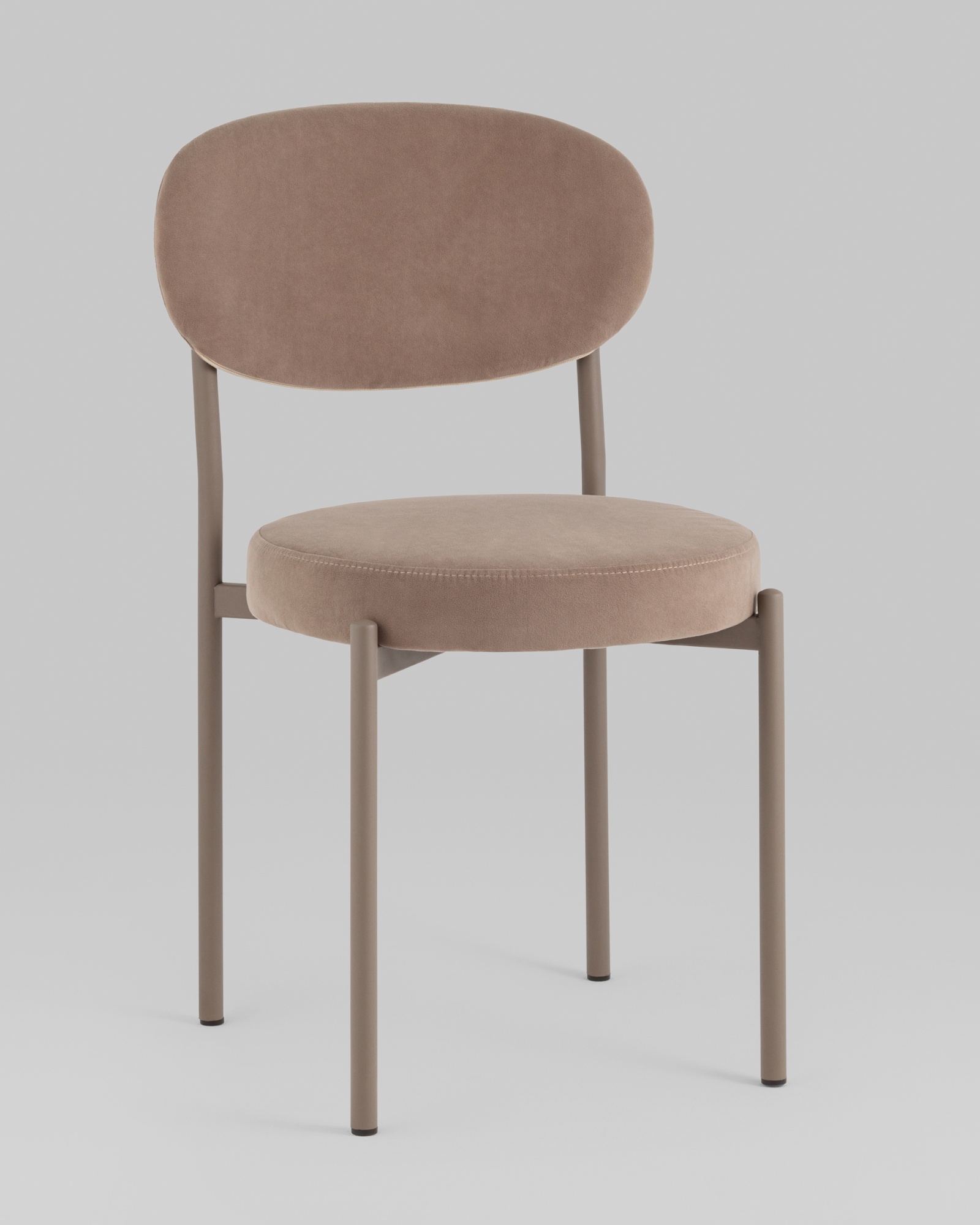 Стул Бриф SN велюр капучино каркас капучино муар, 4шт./уп. Stool Group