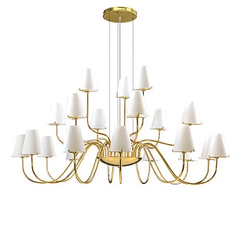 Люстра INNIS CH D125 Gold by ImperiumLoft