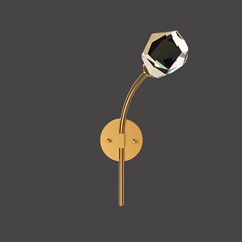 Настенный светильник CRISTEL C WALL L23 Right Brass by ImperiumLoft