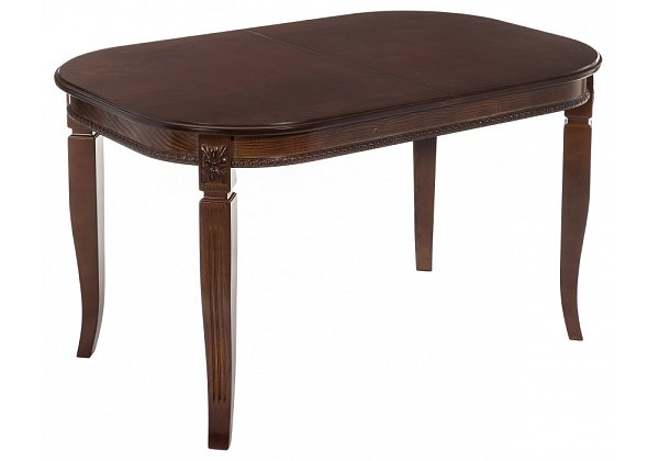 Стол деревянный Woodville Romeo 130(170)х85х75 без патины / вишня 438333