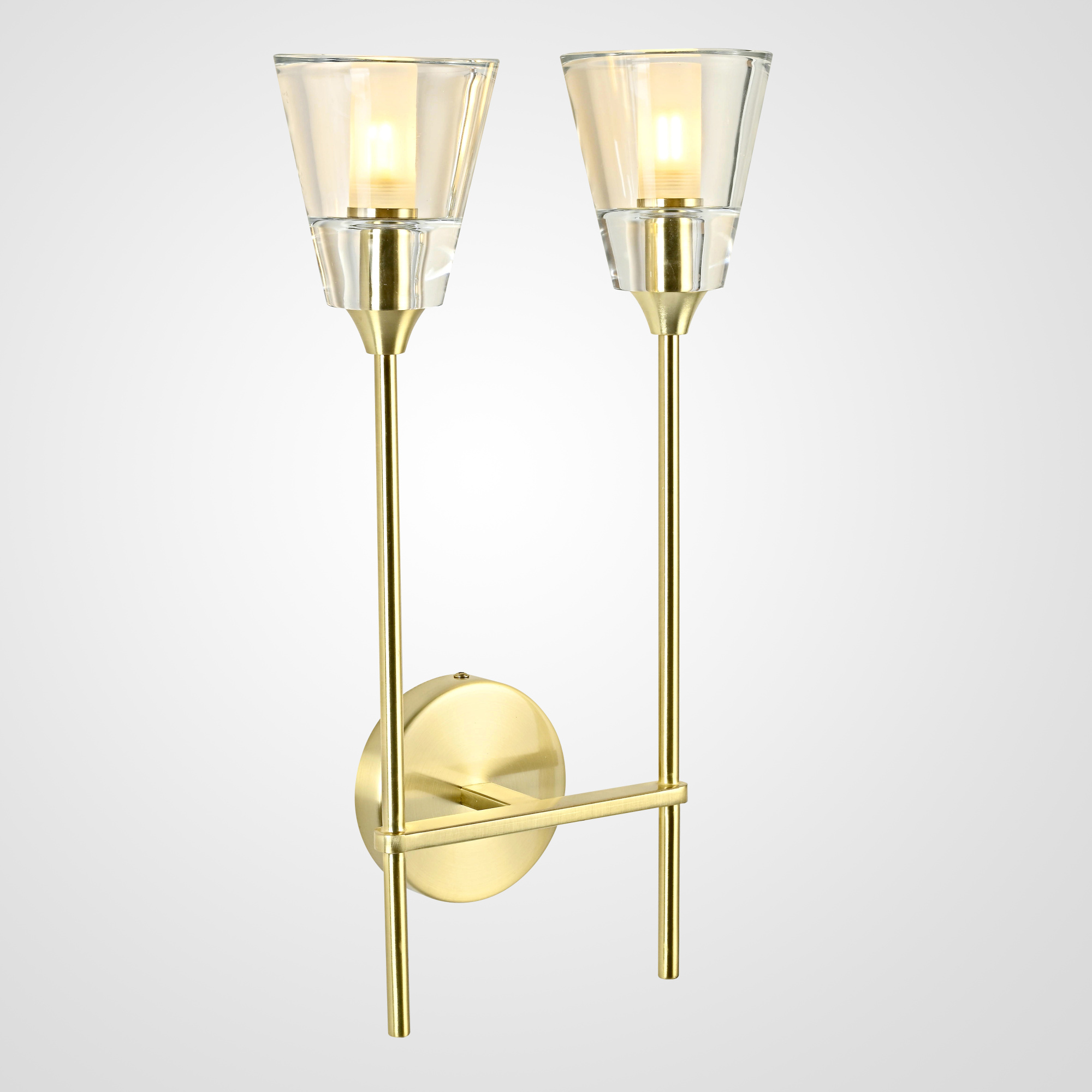 Бра Rh Torche De Verre Double Wall Lamp By Imperiumloft