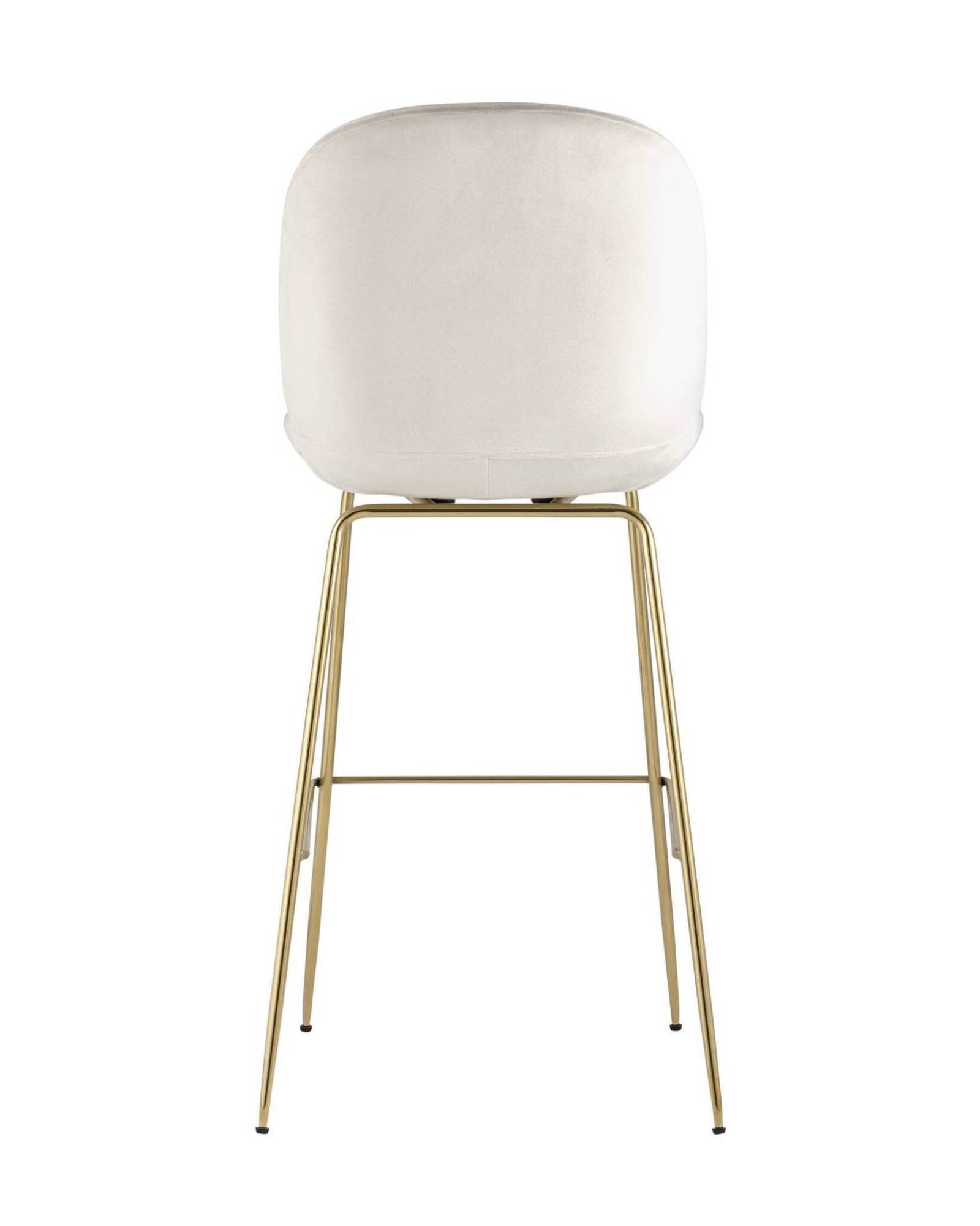 Стул барный Beetle со спинкой бежевый Stool Group