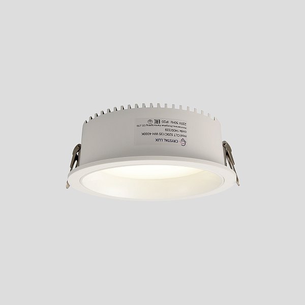 Светильник встраиваемый Crystal Lux CLT 529C135 WH 4000K