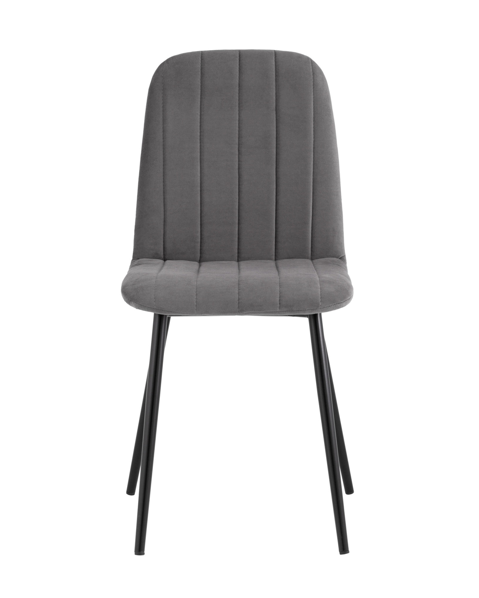 Стул Easy велюр темно-серый Stool Group