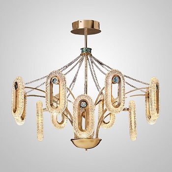 Потолочная люстра KEZIA CH L12 by ImperiumLoft