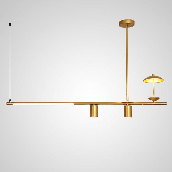 Подвесной светильник HETLEY B L4 Gold by ImperiumLoft