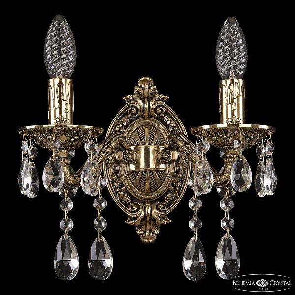 Бра бронзовые 7026B1/2/125 A GB Bohemia Ivele Crystal