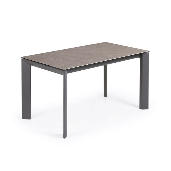 Стол Atta 140 (200) x90 графит керамика La Forma (ex Julia Grup)