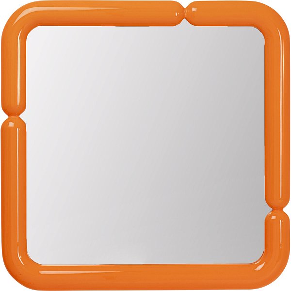 Зеркало настенное Eliano Orange 90x90cm KARE 71259