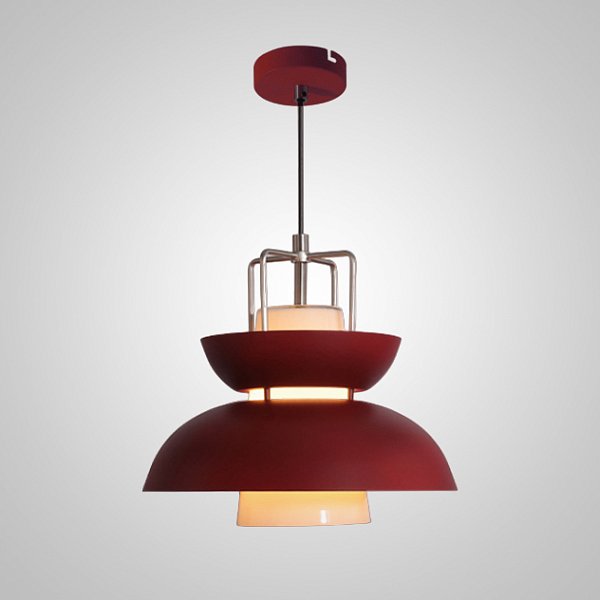 Подвесной светильник CORN D28 Red by ImperiumLoft