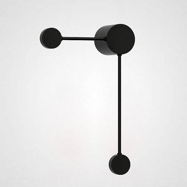 Бра Via Pin Wall Light black by ImperiumLoft