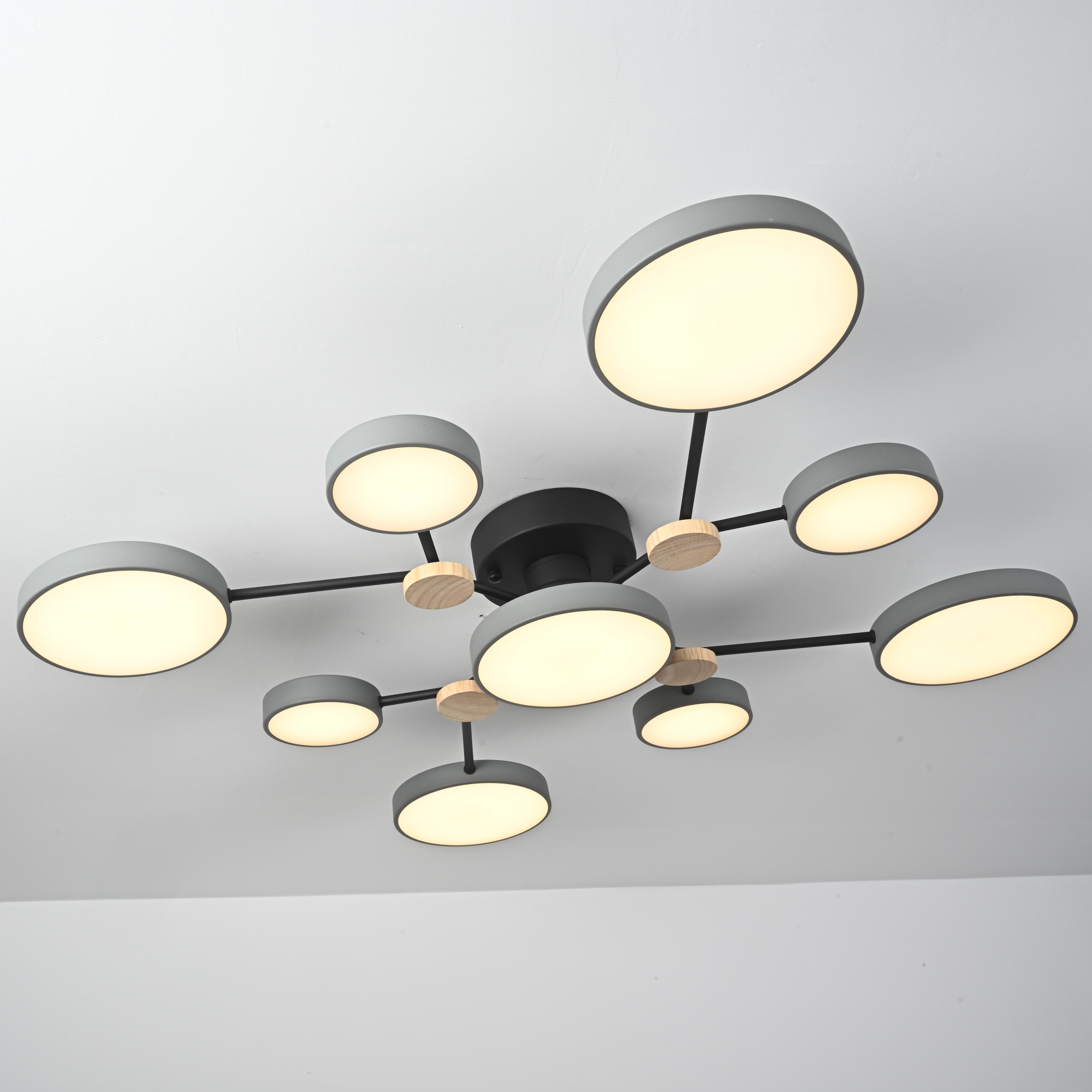 Потолочная Люстра Gamma D98 Grey By Imperiumloft