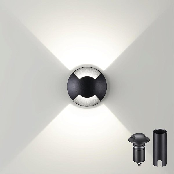 Встраиваемый грунтовый светильник Odeon Light 6662/2GL