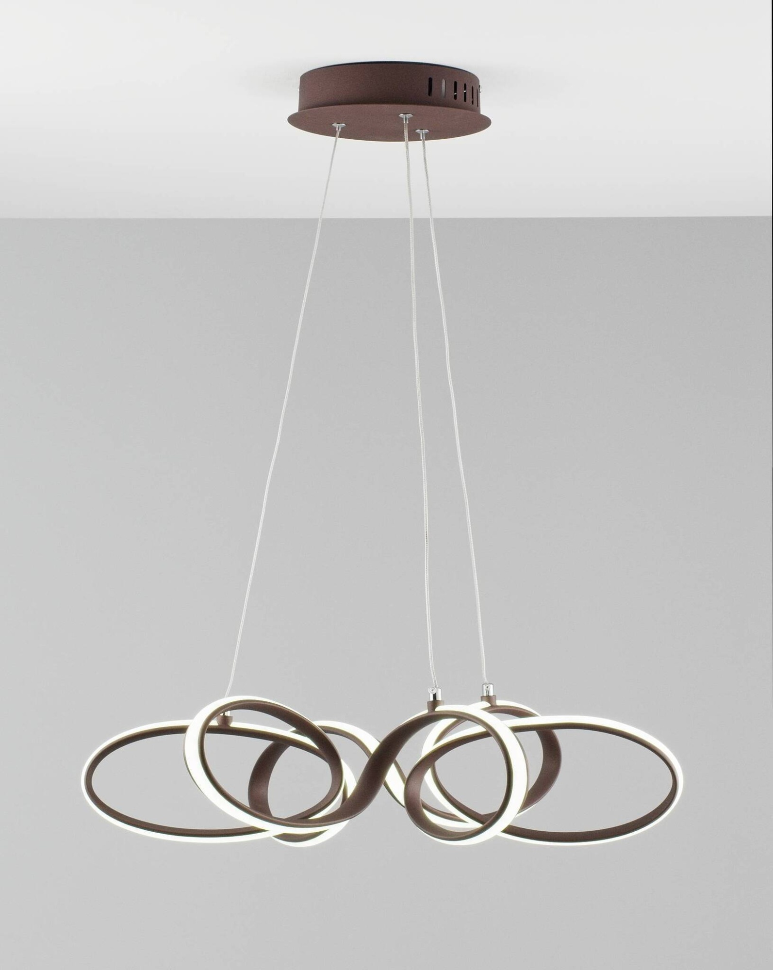 Светодиодная подвесная люстра с пультом Moderli V2783-PL Ello LED 140W