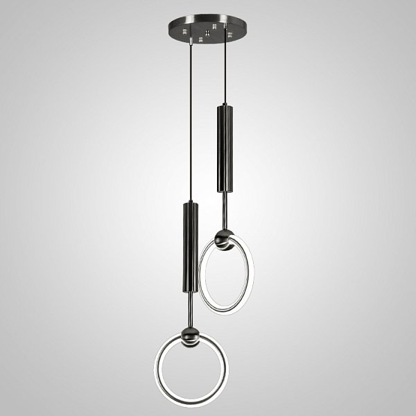 Подвесной светильник FINNUR B DUO A Black by ImperiumLoft