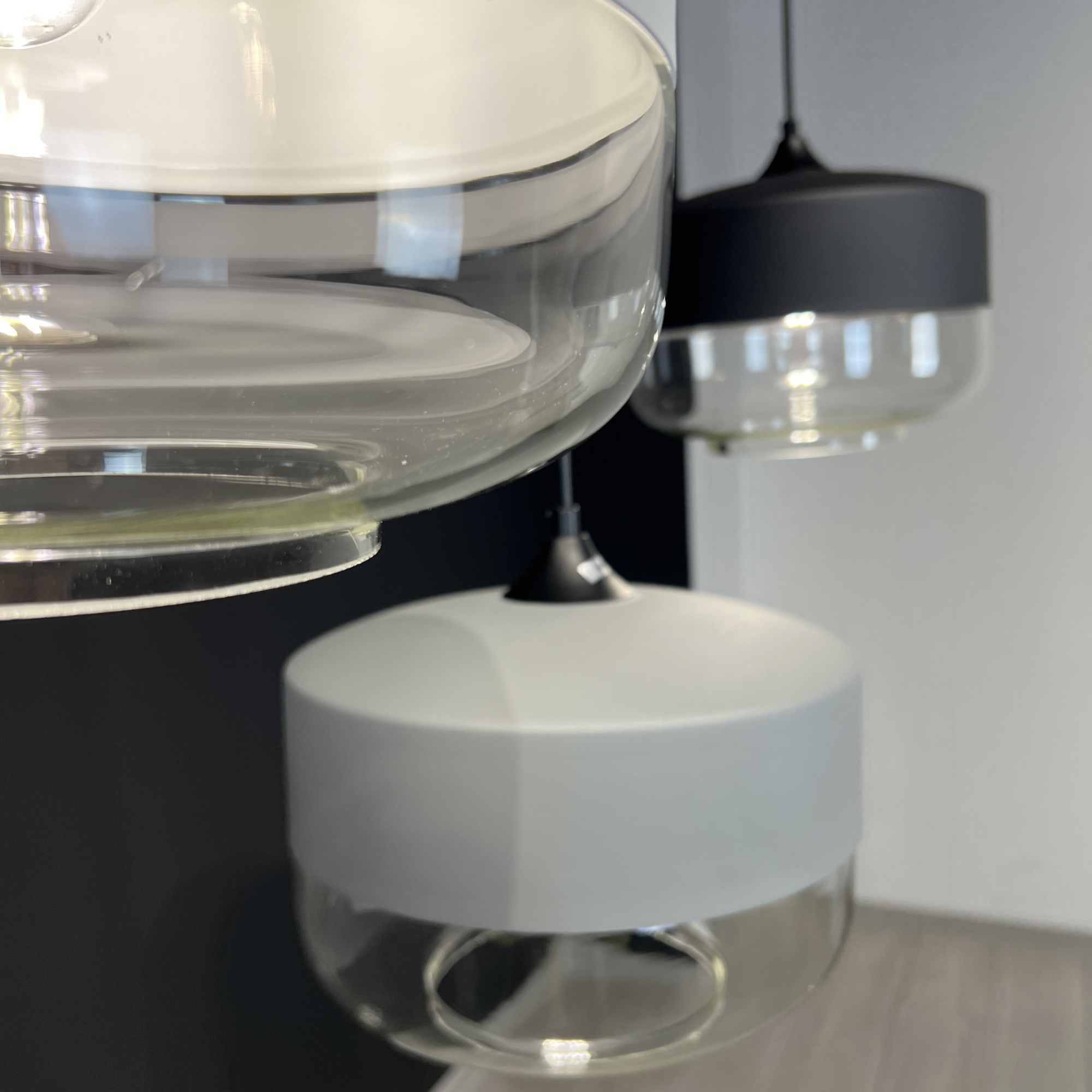 Подвесной Светильник Nord D D25 Black/Transparent By Imperiumloft