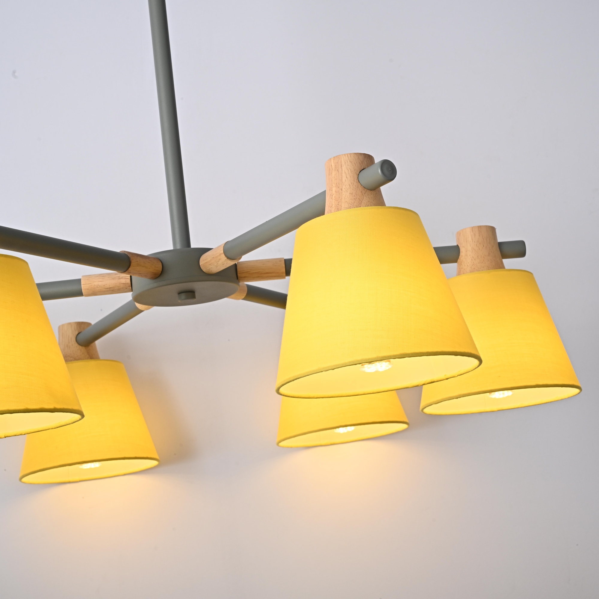 Потолочная Люстра На Штанге Natura A Yellow 6 By Imperiumloft