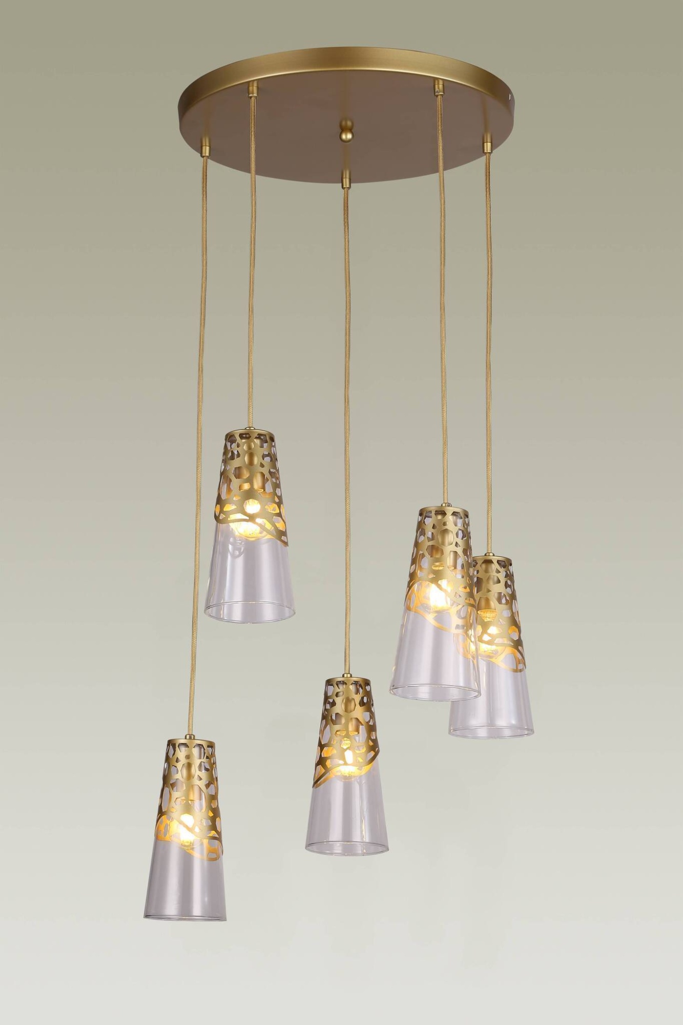 Подвесной светильник Moderli V2823-5P Natali 5*E14*40W