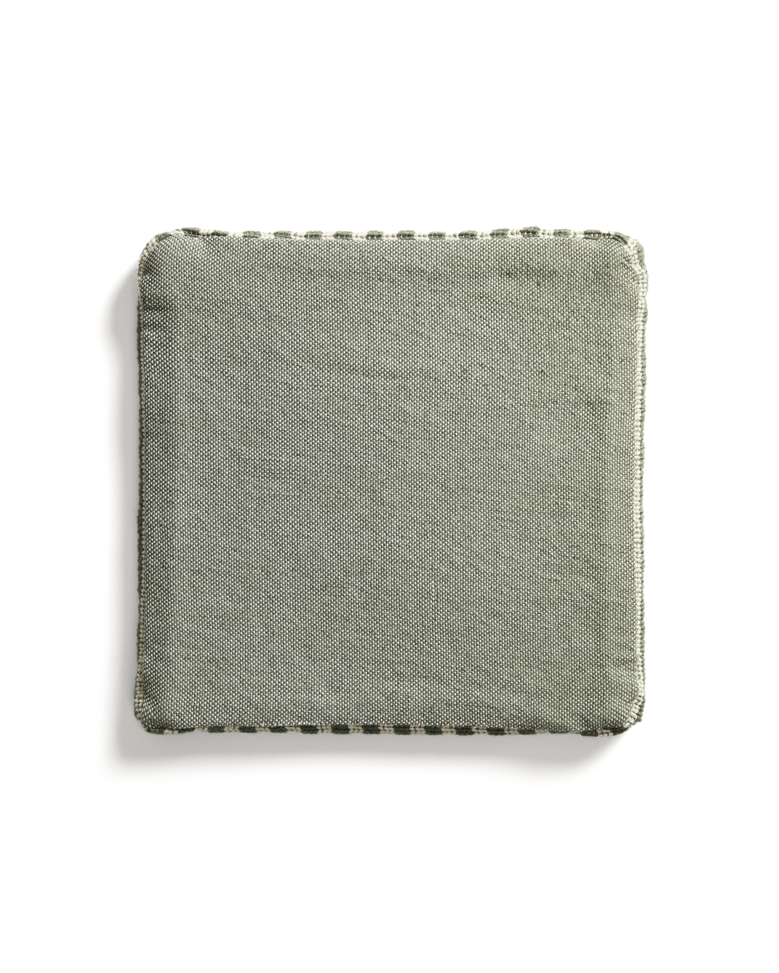 Подушка для стула Dirome в зеленую полоску, 100% ПЭТ, 40 x 40 см La Forma 481407