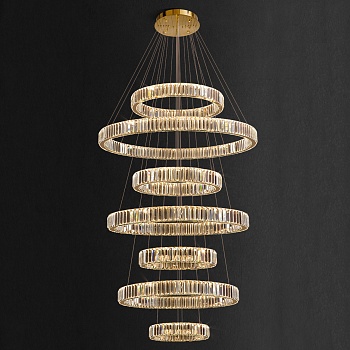 Подвесная люстра BERTOLDA COMBO D50+90+60+100+70+110+80 by ImperiumLoft