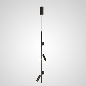 Подвесной светильник SNOTRA L5 Black 3000К by ImperiumLoft