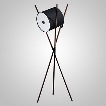Торшер SHIFT LAMP Dark Brown Black by ImperiumLoft