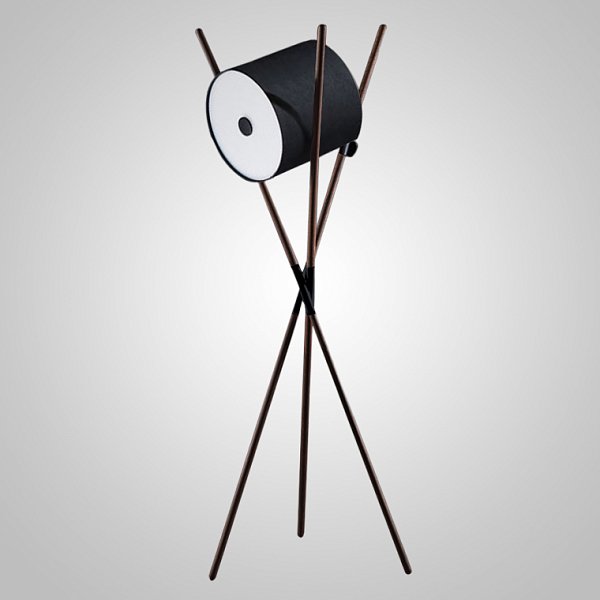 Торшер SHIFT LAMP Dark Brown Black by ImperiumLoft
