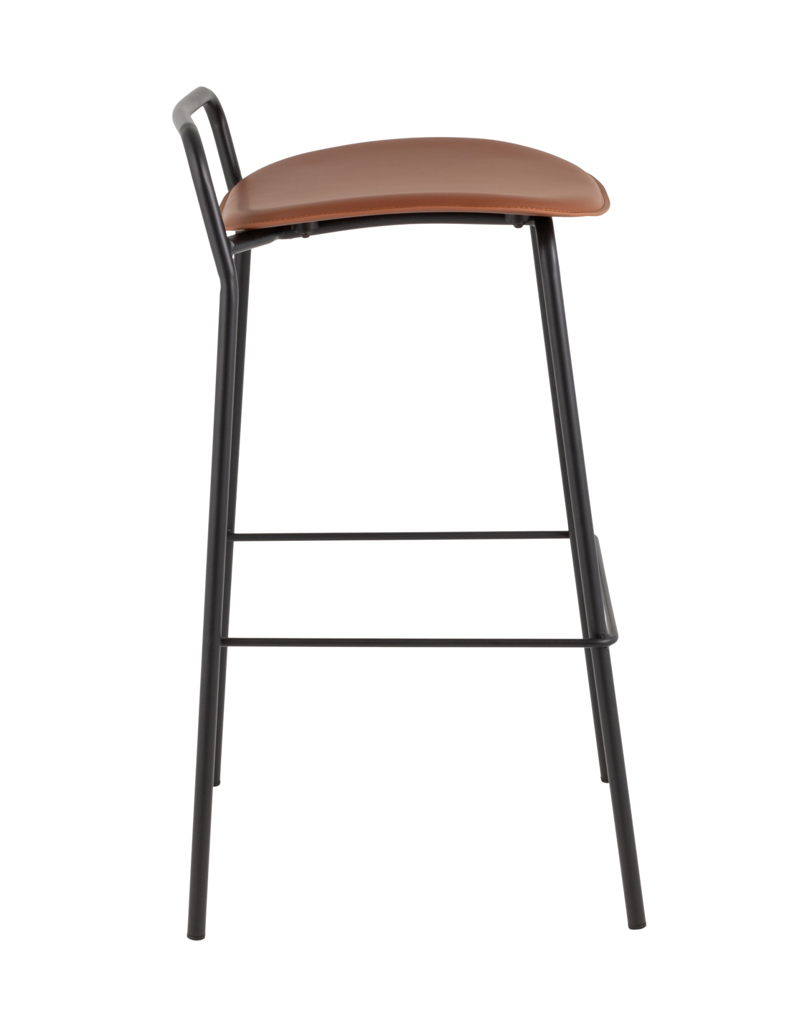 Стул барный Mantis экокожа коричневый Stool Group