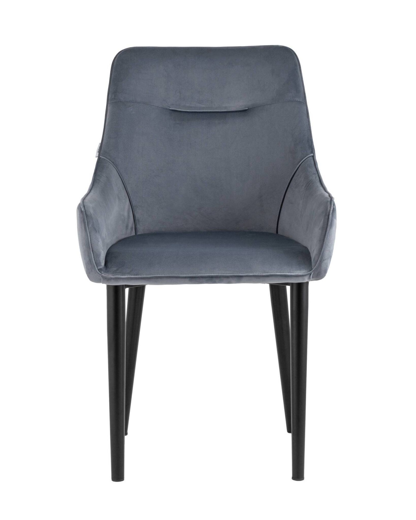 Стул Джоан велюр серый Stool Group