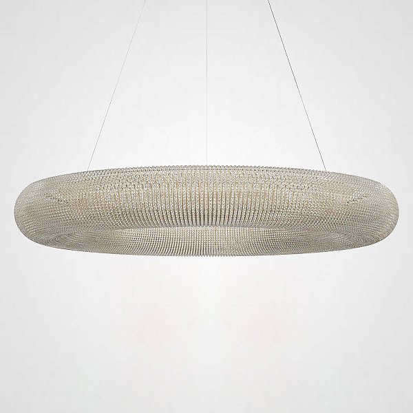 Подвесной светильник Crystal Halo D180 Gold by ImperiumLoft