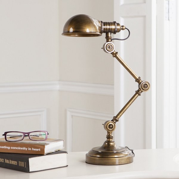 Настольная лампа Brass Steampunk Table Lamp by ImperiumLoft