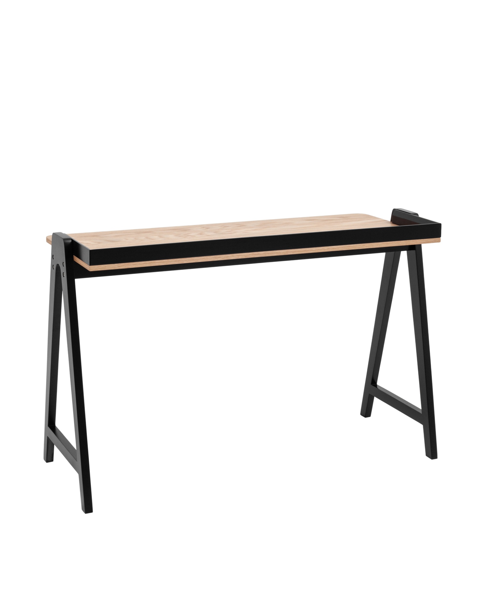 Стол письменный Pyramid 118*53 светлое дерево/черный Stool Group