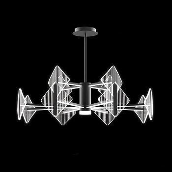 Потолочная люстра KEEN L12 Black by ImperiumLoft