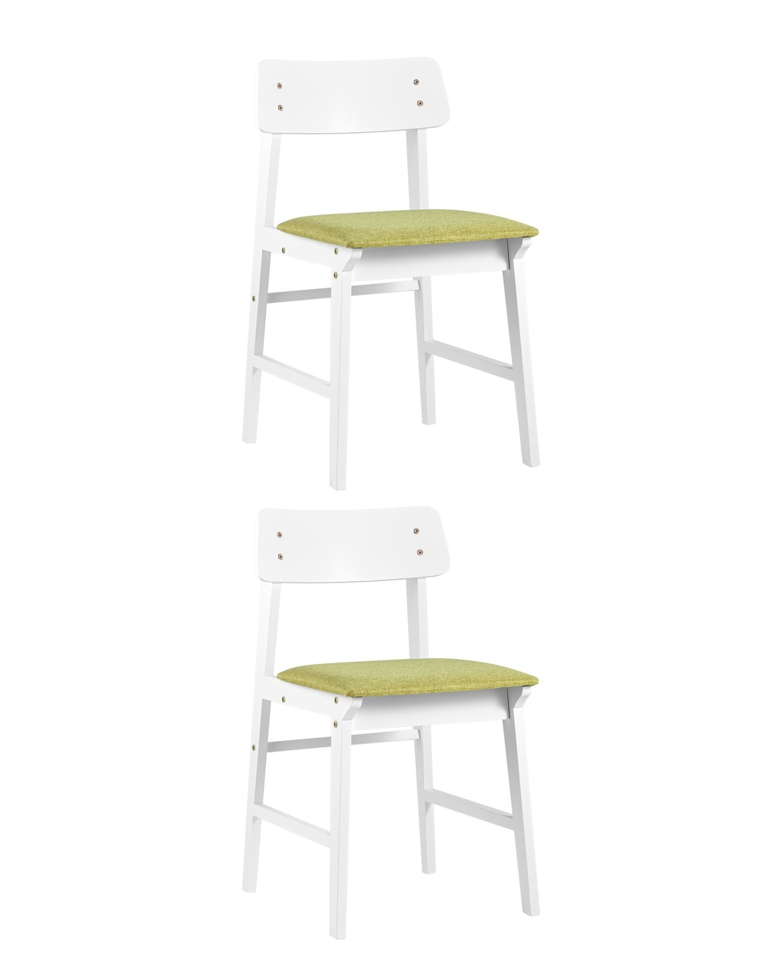 Стул ODEN WHITE оливковый 2 шт. Stool Group
