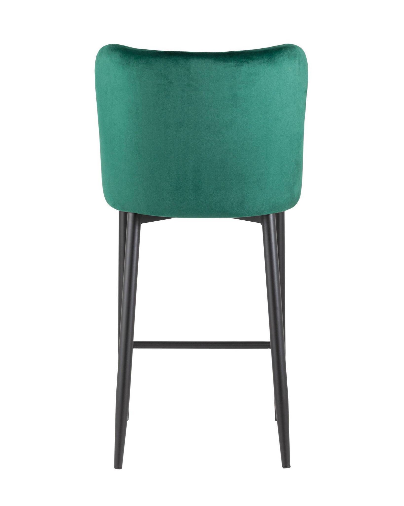 Стул полубарный Ститч велюр изумрудный Stool Group
